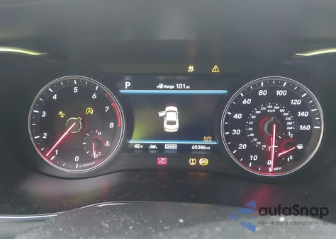 2019 Genesis G70 2.0T Advanced из США, поврежденный, VIN KMTG64LA8KU030854